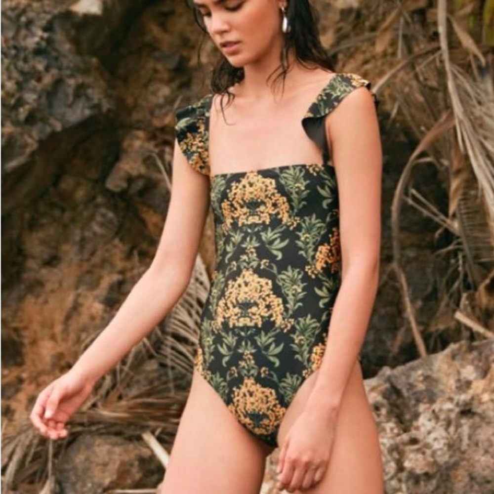 Agua By Agua Bendita - Araguanes Nativa One Piece Bathing Suit XL